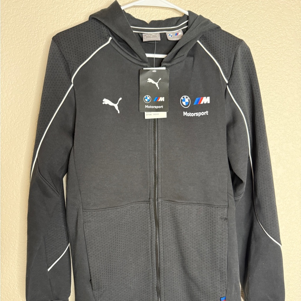 Puma BMW Full Zip Up Hoodie XS New with Tags